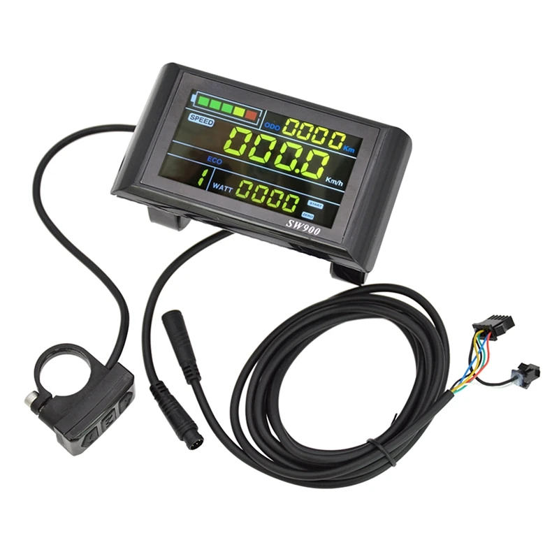 SW900 Color Screen Smart Diplay Electric Bicycle 6 Cores Waterproof Cable Waterproof Interface Light Weight
SW900 Color Screen Smart Diplay Electric Bicycle 6 Cores Waterproof Cable Waterproof Interface Light Weight