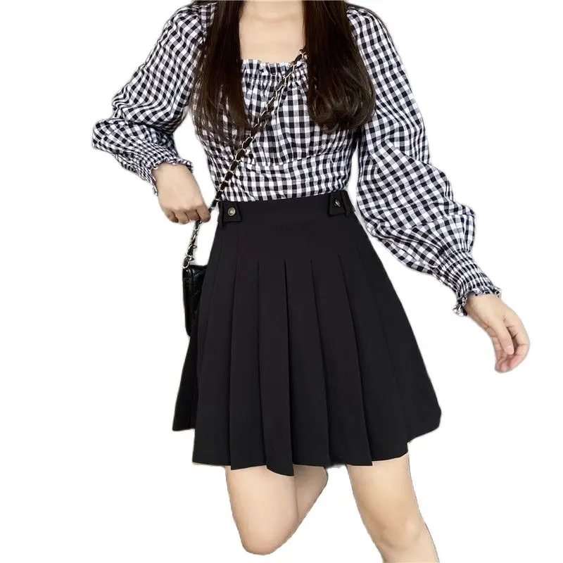 Crotch Covered Pleated Skirt Half Length , Spring And Summer 0versized, Fat, High Waisted, Slimming Gare ,
Crotch Covered Pleated Skirt Half Length , Spring And Summer 0versized, Fat, High Waisted, Slimming Gare ,
