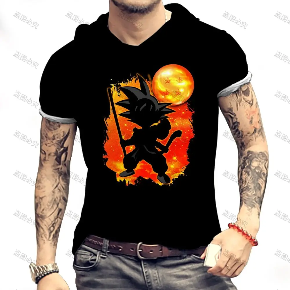 Футболка мужская оверсайз с капюшоном и принтом «Драконий жемчуг»
Футболка мужская оверсайз с капюшоном и принтом «Драконий жемчуг»