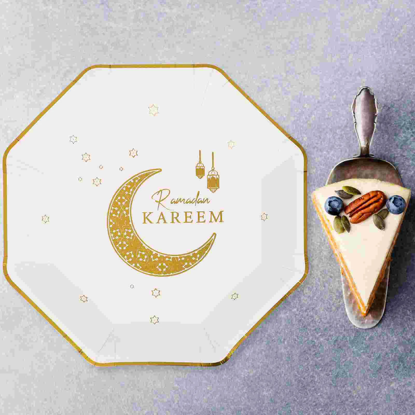 20 Pcs Eid Paper Plates Party Food Serving Plates Disposable Paper Plates
20 Pcs Eid Paper Plates Party Food Serving Plates Disposable Paper Plates