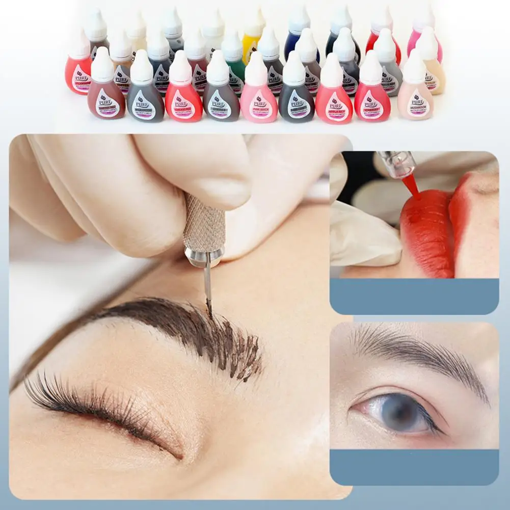 3ml Tattoo Ink Mild High Pigmentation Natural Effect Pure Micropigment Lip Eyebrow Makeup Pigment for Adult
3ml Tattoo Ink Mild High Pigmentation Natural Effect Pure Micropigment Lip Eyebrow Makeup Pigment for Adult