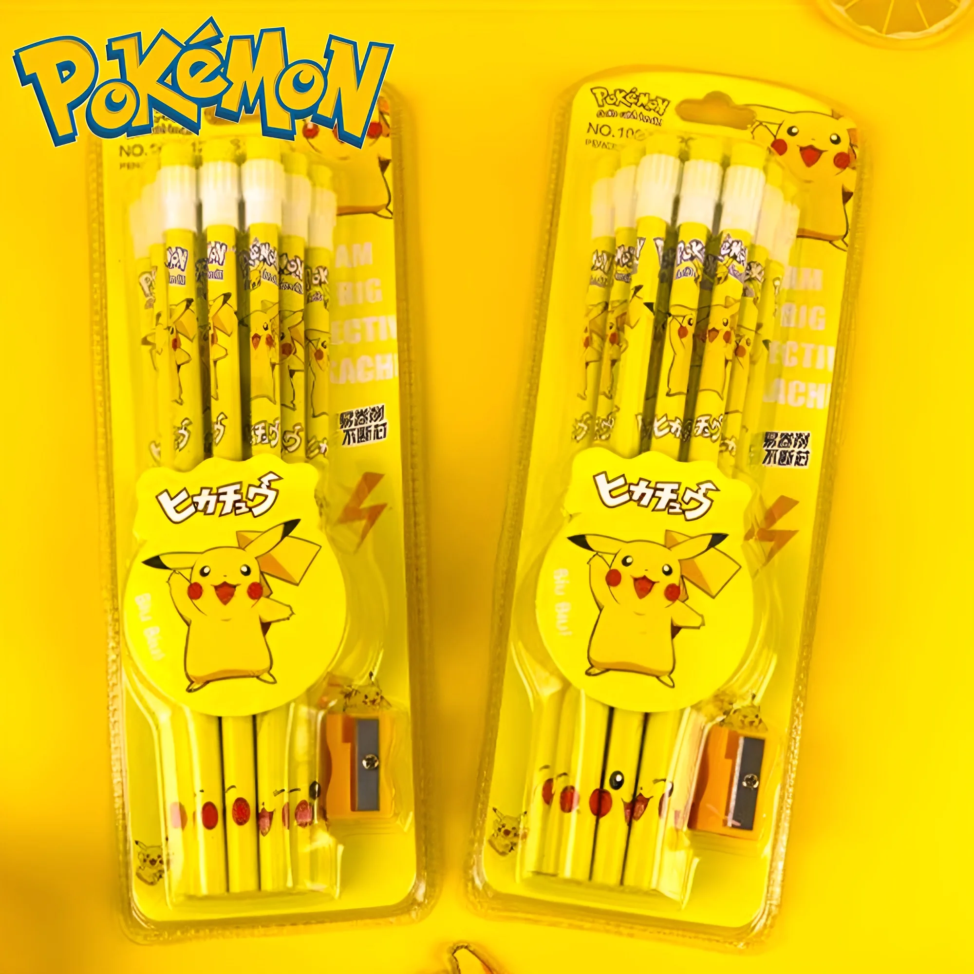 Pokemon Pencil Pikachu Pencil Press Pencil Black Carbon Pencil High-Value Boys and Girls Pencil School Supplies Stationery Prize
Pokemon Pencil Pikachu Pencil Press Pencil Black Carbon Pencil High-Value Boys and Girls Pencil School Supplies Stationery Prize