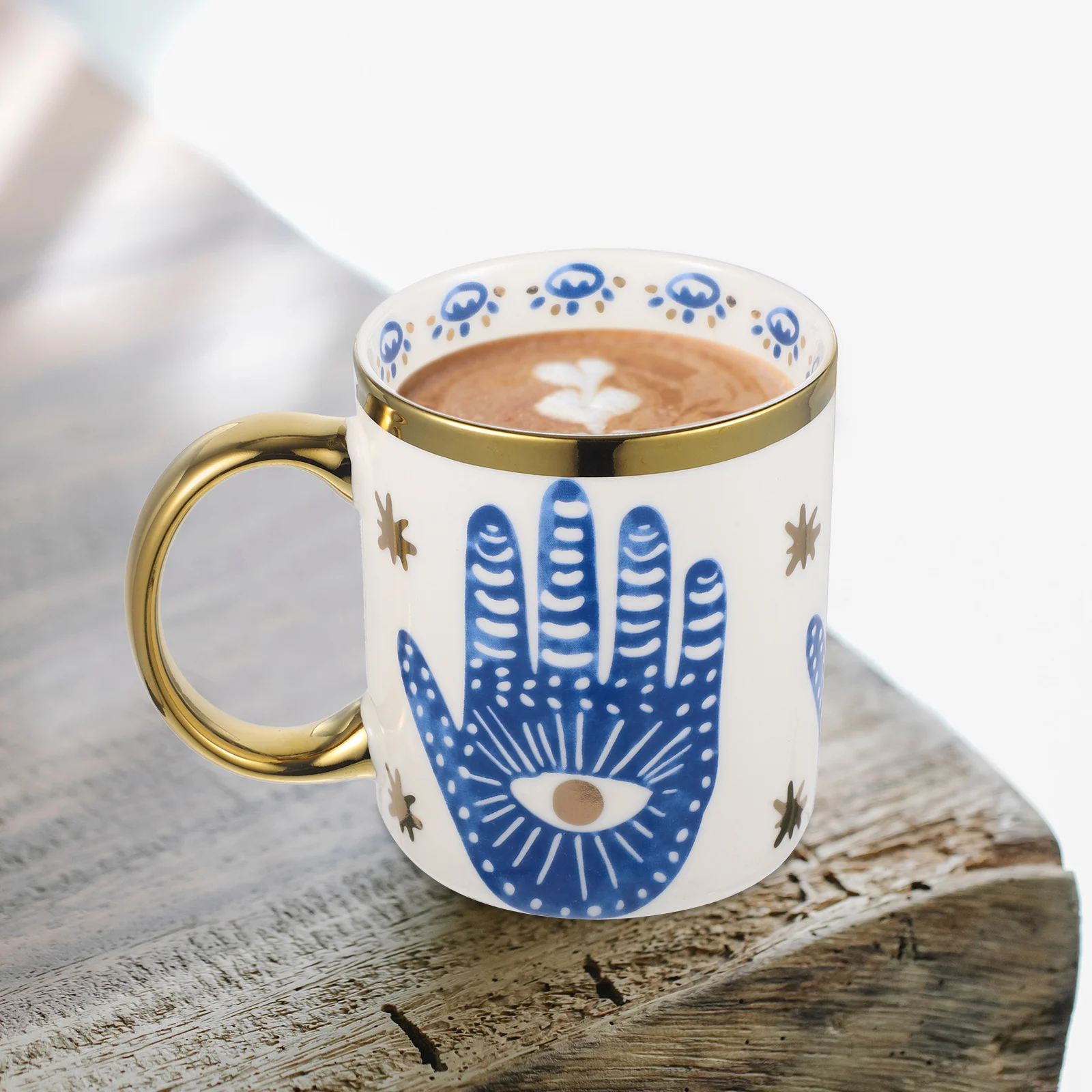 Decorative Ceramic Mug Turkish Coffee Glasses Handle Milk Cup Style Water Evil Eye
Decorative Ceramic Mug Turkish Coffee Glasses Handle Milk Cup Style Water Evil Eye