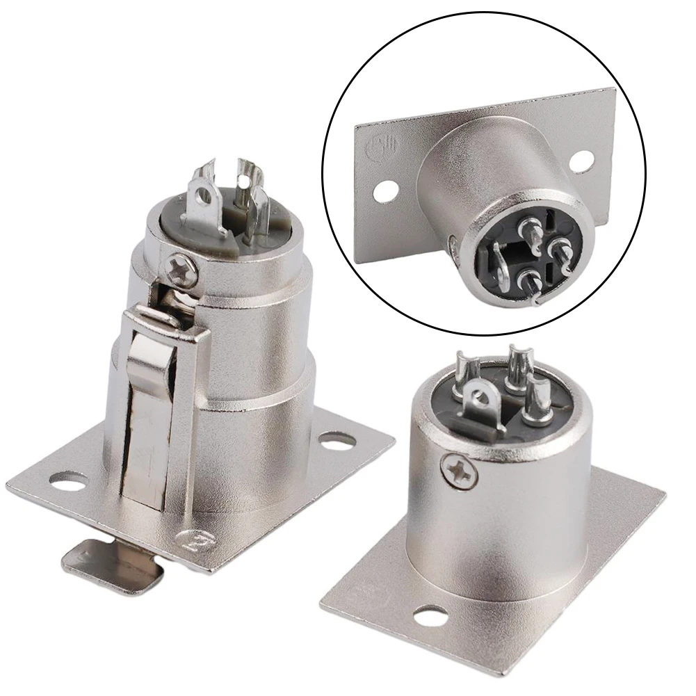 2Pcs 3 Pin XLR Male Female Socket Panel Mount Chassis Mic-Jack Audio Connector Metal-Socket Audio Microphone Accessories
2Pcs 3 Pin XLR Male Female Socket Panel Mount Chassis Mic-Jack Audio Connector Metal-Socket Audio Microphone Accessories