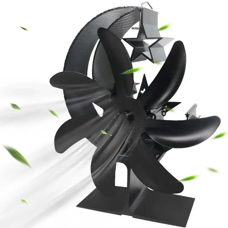 Fireplace Fan 7-blade Heat Powered Fireplace Fan Energy Saving Heated Air Eco Stove Fan Thermodynamic Wood Burning Stove For
Fireplace Fan 7-blade Heat Powered Fireplace Fan Energy Saving Heated Air Eco Stove Fan Thermodynamic Wood Burning Stove For