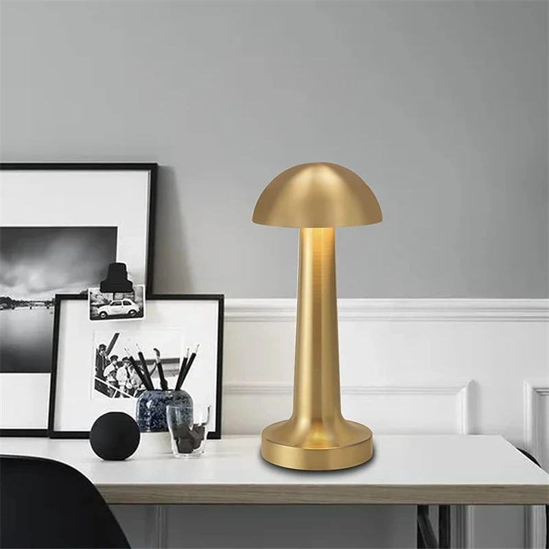 Creative Touch Sensing Desk Lamp LED Simulation Mushroom Metal Night Light USB Rechargeable Room Decoration Desktop Bedside Lamp
Creative Touch Sensing Desk Lamp LED Simulation Mushroom Metal Night Light USB Rechargeable Room Decoration Desktop Bedside Lamp