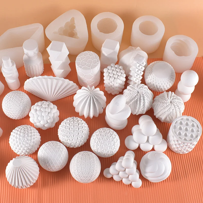 DIY Manual Geometric Shape Silicone Candle Mould Magic Cube Round Ball Cylinder Aromatic Gypsum Resin Dripping Mould
DIY Manual Geometric Shape Silicone Candle Mould Magic Cube Round Ball Cylinder Aromatic Gypsum Resin Dripping Mould