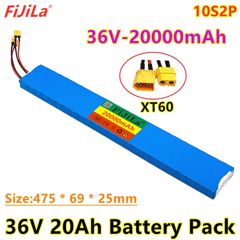 36V 20Ah 10S2P Built-in 15A BMS 37V 42V 18650 Lithium Ion Battery Pack for M365 Pro Electric Scooter Extended Batteries
36V 20Ah 10S2P Built-in 15A BMS 37V 42V 18650 Lithium Ion Battery Pack for M365 Pro Electric Scooter Extended Batteries