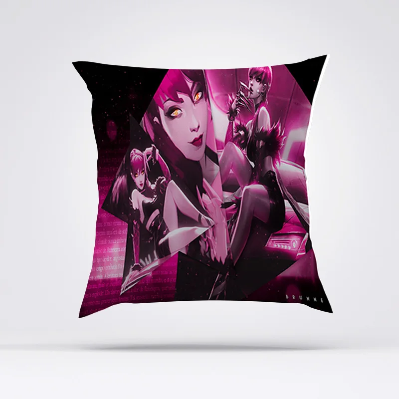 LOL KDA Body Pillow Cover Decorative Pillows for Bed Cushion Covers 45*45 Pillowcase Car Sofa Short Plush 45x45 Cushions Throw
LOL KDA Body Pillow Cover Decorative Pillows for Bed Cushion Covers 45*45 Pillowcase Car Sofa Short Plush 45x45 Cushions Throw