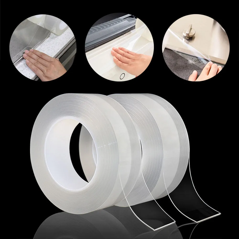 Прозрачная самоклеящаяся лента DONGSENFA DMNM 3/5/10 м
Прозрачная самоклеящаяся лента DONGSENFA DMNM 3/5/10 м