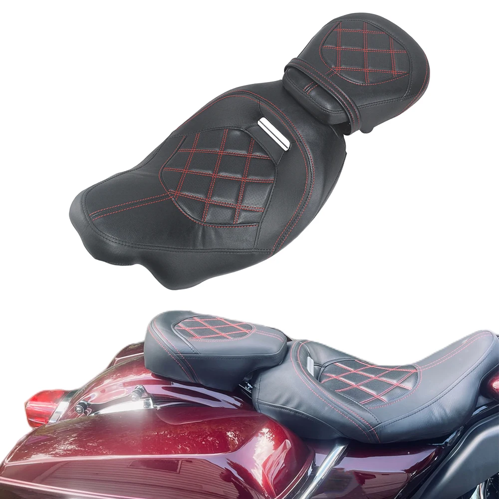 Motorcycle For Harley Touring Road King Street Glide Road Glide Electra Glide 09-2023 Driver Passenger Low Profile Leather Seat
Motorcycle For Harley Touring Road King Street Glide Road Glide Electra Glide 09-2023 Driver Passenger Low Profile Leather Seat