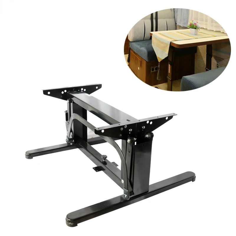 Lifting Metal Table Legs Folding Adjustment RV Double Height Table Frame Camping Refitting for Easy Disassembly
Lifting Metal Table Legs Folding Adjustment RV Double Height Table Frame Camping Refitting for Easy Disassembly