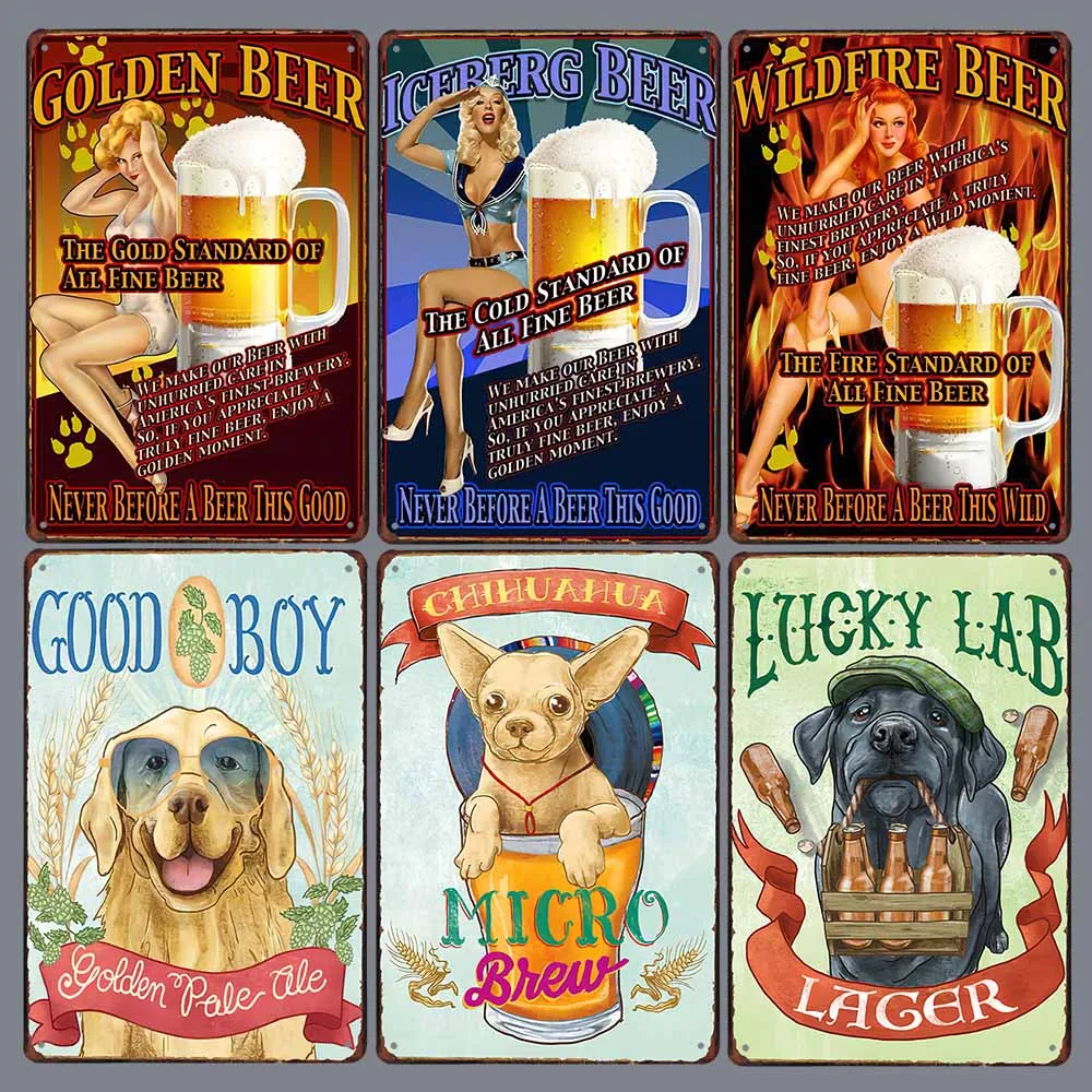 Beer Vintage Tin Sign Metal Plaque Retro Wall Decorative Bar Pub Club Man Cave Pin Up Girl Beer Poster 20x30cm
Beer Vintage Tin Sign Metal Plaque Retro Wall Decorative Bar Pub Club Man Cave Pin Up Girl Beer Poster 20x30cm