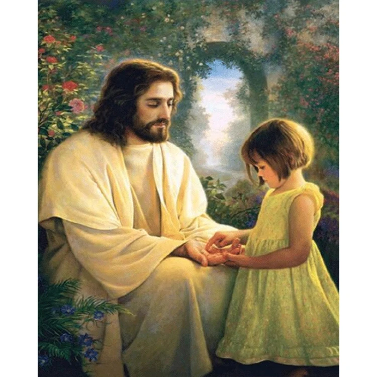 Hot sale diamond painting flying angles round diamond embroidery kits home decoration gift Jesus and the Child
Hot sale diamond painting flying angles round diamond embroidery kits home decoration gift Jesus and the Child