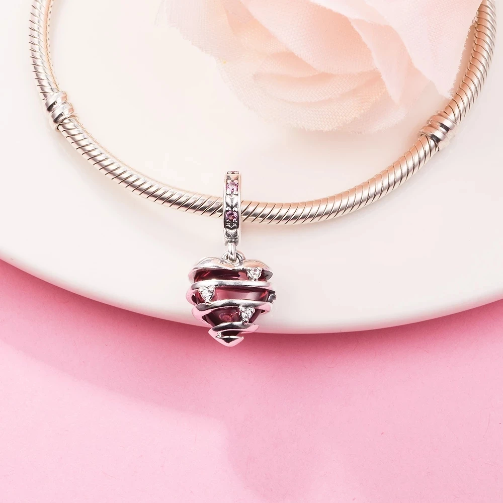 Reveal Your Love Heart Spiral Authentic 925 Sterling Silver Jewelry DIY Jewelry For Woman Charms For Jewelry Making Beads Chain
Reveal Your Love Heart Spiral Authentic 925 Sterling Silver Jewelry DIY Jewelry For Woman Charms For Jewelry Making Beads Chain