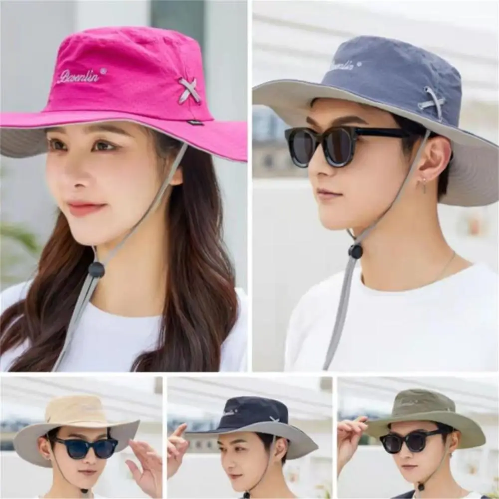 Outdoor Cotton Sun Hat With Lanyard Adjustable Breathable Mesh Uv Protective Wide Brim Hat
Outdoor Cotton Sun Hat With Lanyard Adjustable Breathable Mesh Uv Protective Wide Brim Hat