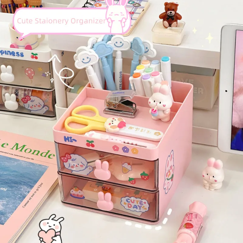 Box Cosmetic Organizer Kawaii Holder Cute Plastic Makeup Storage Drawer Organizer Box Stationery Desk Pen Desktop Drawer Storage
Box Cosmetic Organizer Kawaii Holder Cute Plastic Makeup Storage Drawer Organizer Box Stationery Desk Pen Desktop Drawer Storage