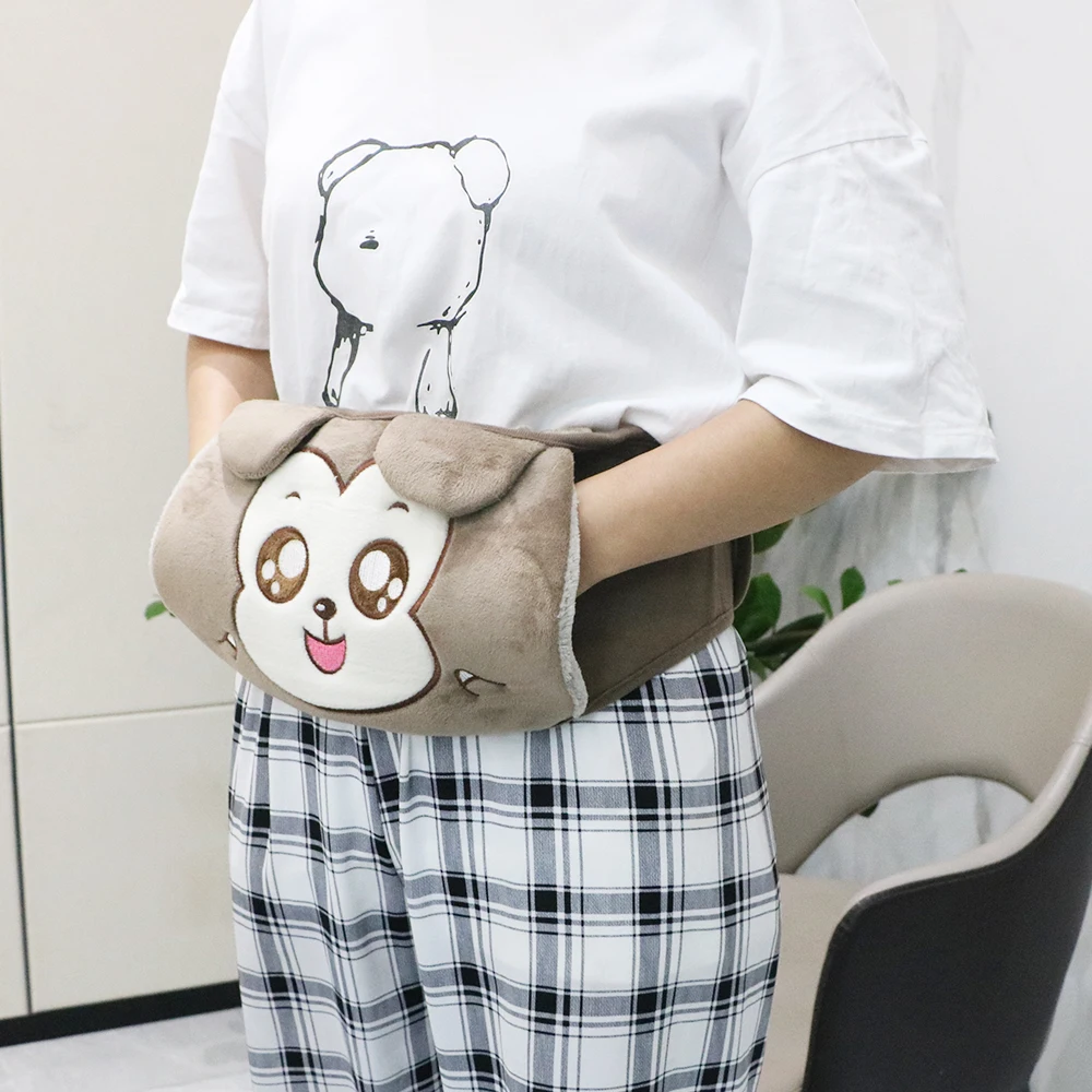 Нагреватель живота, плюшевый домашний нагревательный продукт для холодной зимы, милый меховой обогреватель для рук и ног, поясной теплый ремень, сумка для горячей воды
Нагреватель живота, плюшевый домашний нагревательный продукт для холодной зимы, милый меховой обогреватель для рук и ног, поясной теплый ремень, сумка для горячей воды