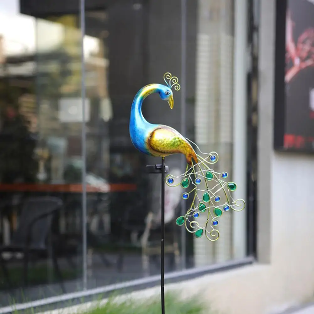 Solar Powered Garden Lights 30 LED Metal Garden Decoration Lamp Lawn Peacock Outdoor Stake Decor Path Landscape Light Yard Y5B4
Solar Powered Garden Lights 30 LED Metal Garden Decoration Lamp Lawn Peacock Outdoor Stake Decor Path Landscape Light Yard Y5B4