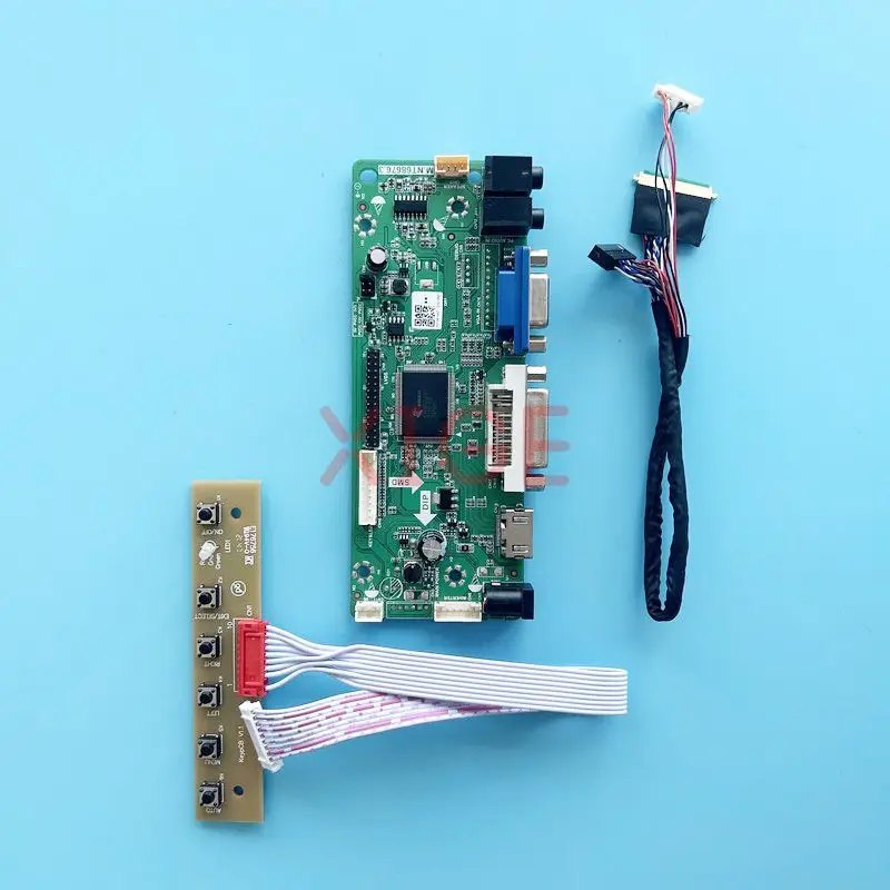 Плата контроллера для LT133EE09100 LT133EE10000, плата драйвера, совместимая с HDMI, 13,3 дюйма, матрица ноутбука 40-Pin, комплект LVDS, 1366*768, DVI, VGA, аудио
Плата контроллера для LT133EE09100 LT133EE10000, плата драйвера, совместимая с HDMI, 13,3 дюйма, матрица ноутбука 40-Pin, комплект LVDS, 1366*768, DVI, VGA, аудио