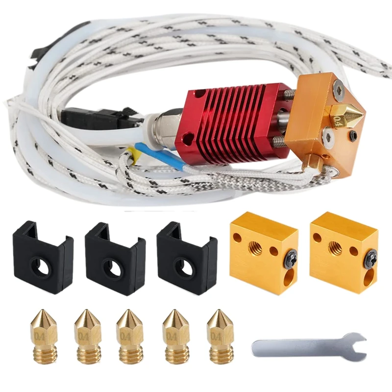 CR10 Metal Hotend Kit 24V 40W With Capricorn Bowden Tube For Creality Ender 3 V2 CR10 CR10S 3D Printer With Heatbloc
CR10 Metal Hotend Kit 24V 40W With Capricorn Bowden Tube For Creality Ender 3 V2 CR10 CR10S 3D Printer With Heatbloc