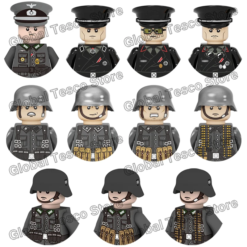 WW2 Mini Soldiers Figures Blocks Toys Military War Guards Diy Weapons Guns Bricks Accessories Children Toys Gifts Educational
WW2 Mini Soldiers Figures Blocks Toys Military War Guards Diy Weapons Guns Bricks Accessories Children Toys Gifts Educational