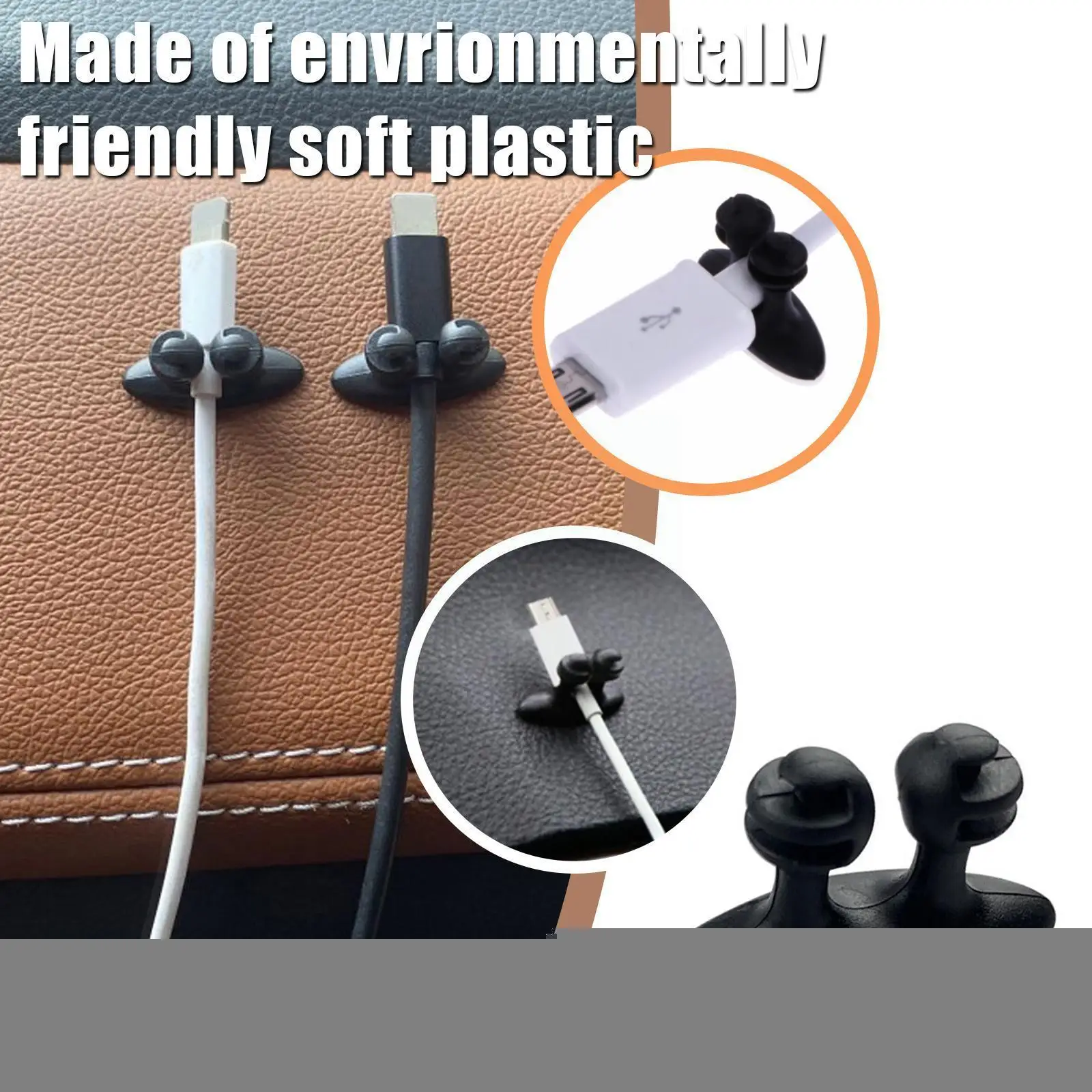 20pcs Self-adhesive Cable Organizer Clips Cable Management Usb Cords Desktop Lines Winder Cables Power Charging Cable K7s1
20pcs Self-adhesive Cable Organizer Clips Cable Management Usb Cords Desktop Lines Winder Cables Power Charging Cable K7s1
