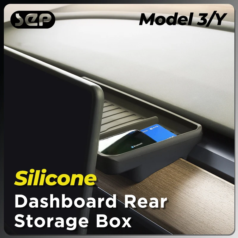 Sep Model 3 Y Tesla Dashboard Rear Etc Storage Box Screen Rear Silicone Storage Box Car Accessories
Sep Model 3 Y Tesla Dashboard Rear Etc Storage Box Screen Rear Silicone Storage Box Car Accessories