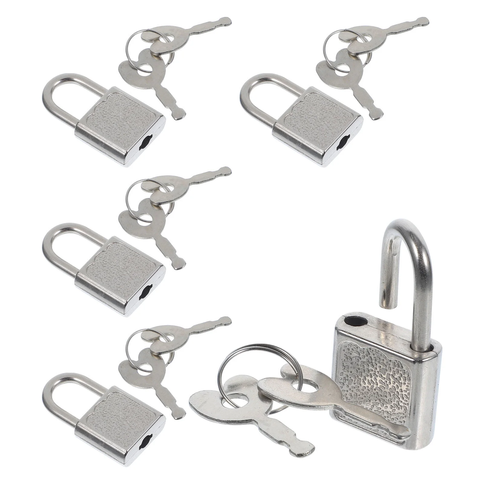 5 Sets Supplies Padlock Key Locks Keys Treasure Kids Pirate Convenient Padlocks Small Toys Mini
5 Sets Supplies Padlock Key Locks Keys Treasure Kids Pirate Convenient Padlocks Small Toys Mini
