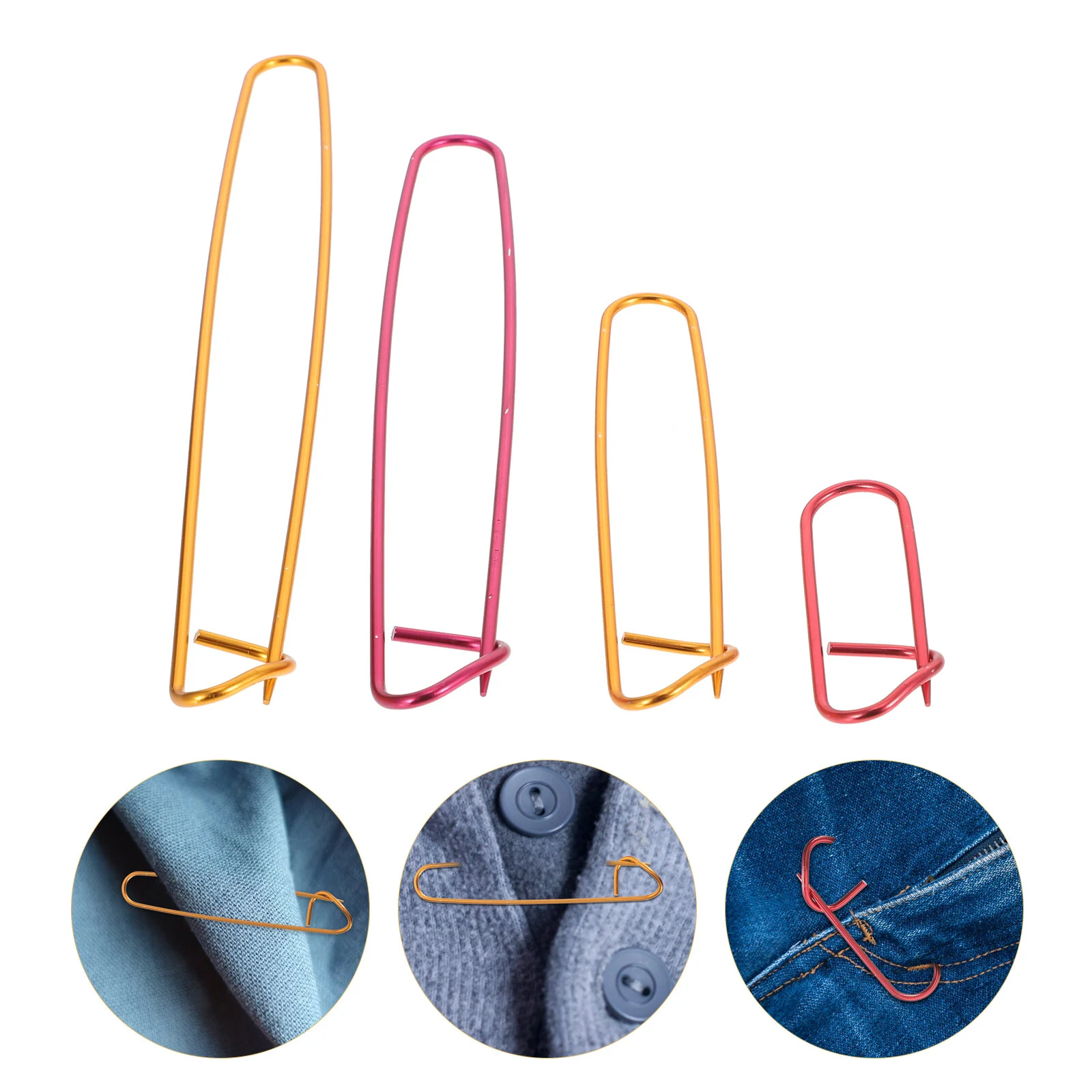12Pcs Knitting Stitch Holders, 4 Sizes Yarn Stitch Holder Set for Knitting Notions and Crochet, Blanket Scarf Alloy Safety
12Pcs Knitting Stitch Holders, 4 Sizes Yarn Stitch Holder Set for Knitting Notions and Crochet, Blanket Scarf Alloy Safety