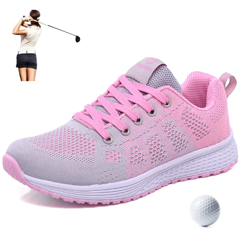 Women Golfing Shoes Summer New Ladies Sports Shoes Light Breathable Comfortable Grass Walking Shoes Trend Woman Golf Sneakers
Women Golfing Shoes Summer New Ladies Sports Shoes Light Breathable Comfortable Grass Walking Shoes Trend Woman Golf Sneakers