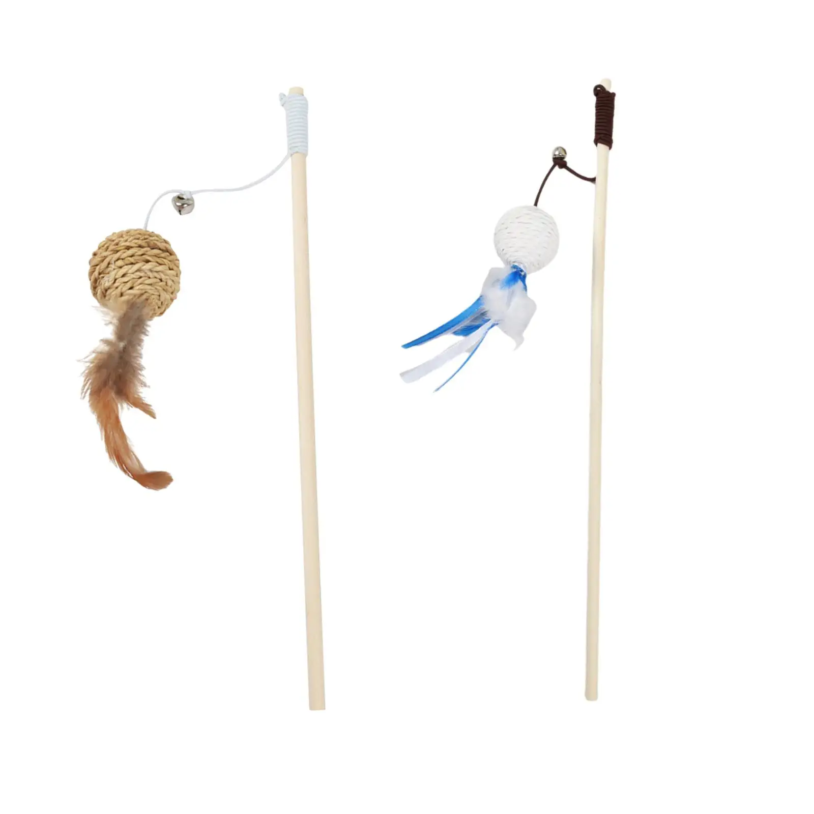 Pet Cat Teaser Wand Catcher with Bell Kitty Indoor Kitten Interactive Toy Wood Rod Stick for Playing Chasing Pet Supplies
Pet Cat Teaser Wand Catcher with Bell Kitty Indoor Kitten Interactive Toy Wood Rod Stick for Playing Chasing Pet Supplies