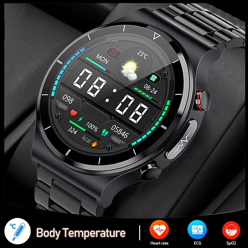 2022 New ECG+PPG Smart Watch Men Blood Pressure Heart Rate Watches IP68 Waterproof Fitness Tracker Smartwatch For Huawei Xiaomi
2022 New ECG+PPG Smart Watch Men Blood Pressure Heart Rate Watches IP68 Waterproof Fitness Tracker Smartwatch For Huawei Xiaomi