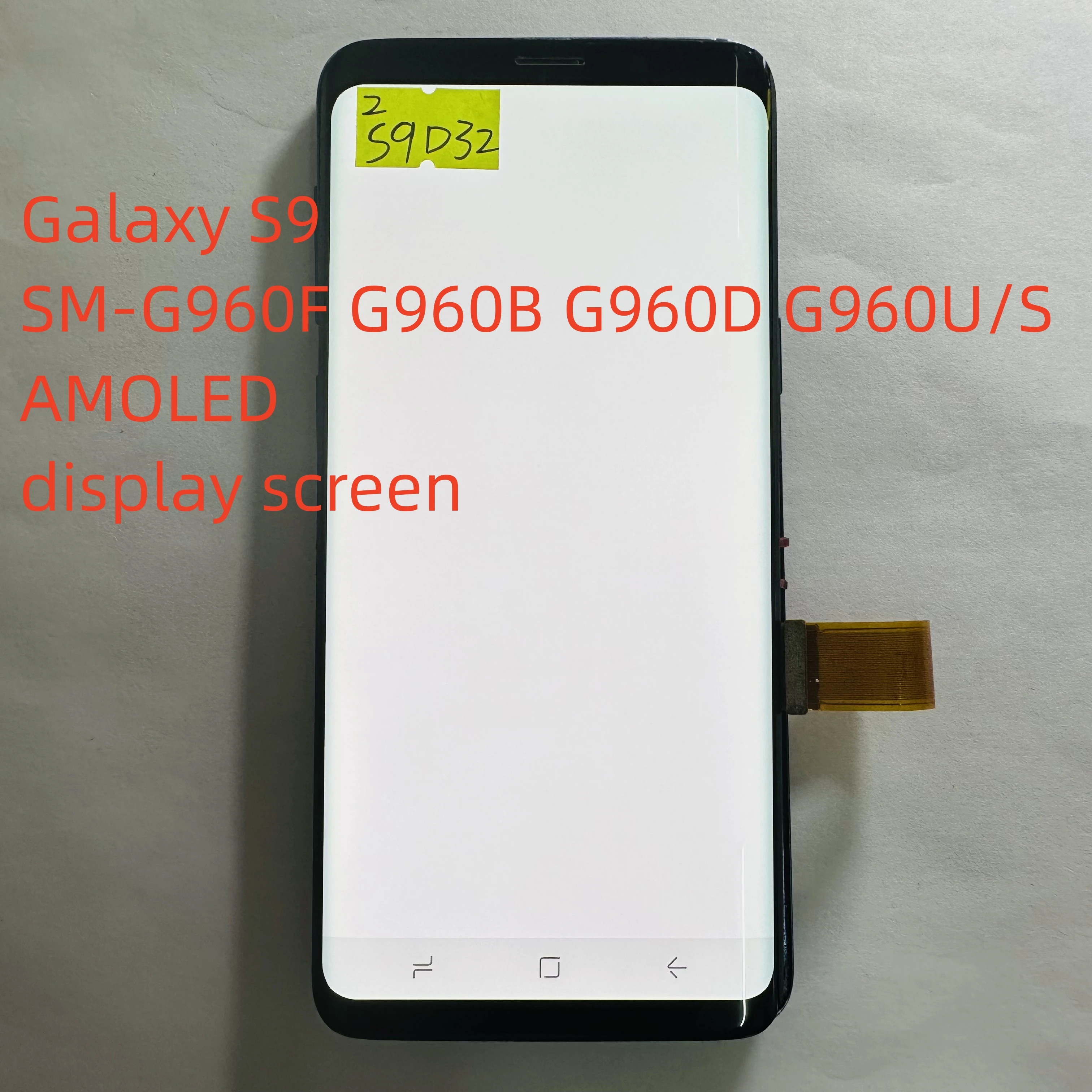 The Galaxy S9 Has Combustion Shadows and Black Spot Defects Suitable for SM-G960F G960B G960D G960U/S Curved Screen Components
The Galaxy S9 Has Combustion Shadows and Black Spot Defects Suitable for SM-G960F G960B G960D G960U/S Curved Screen Components