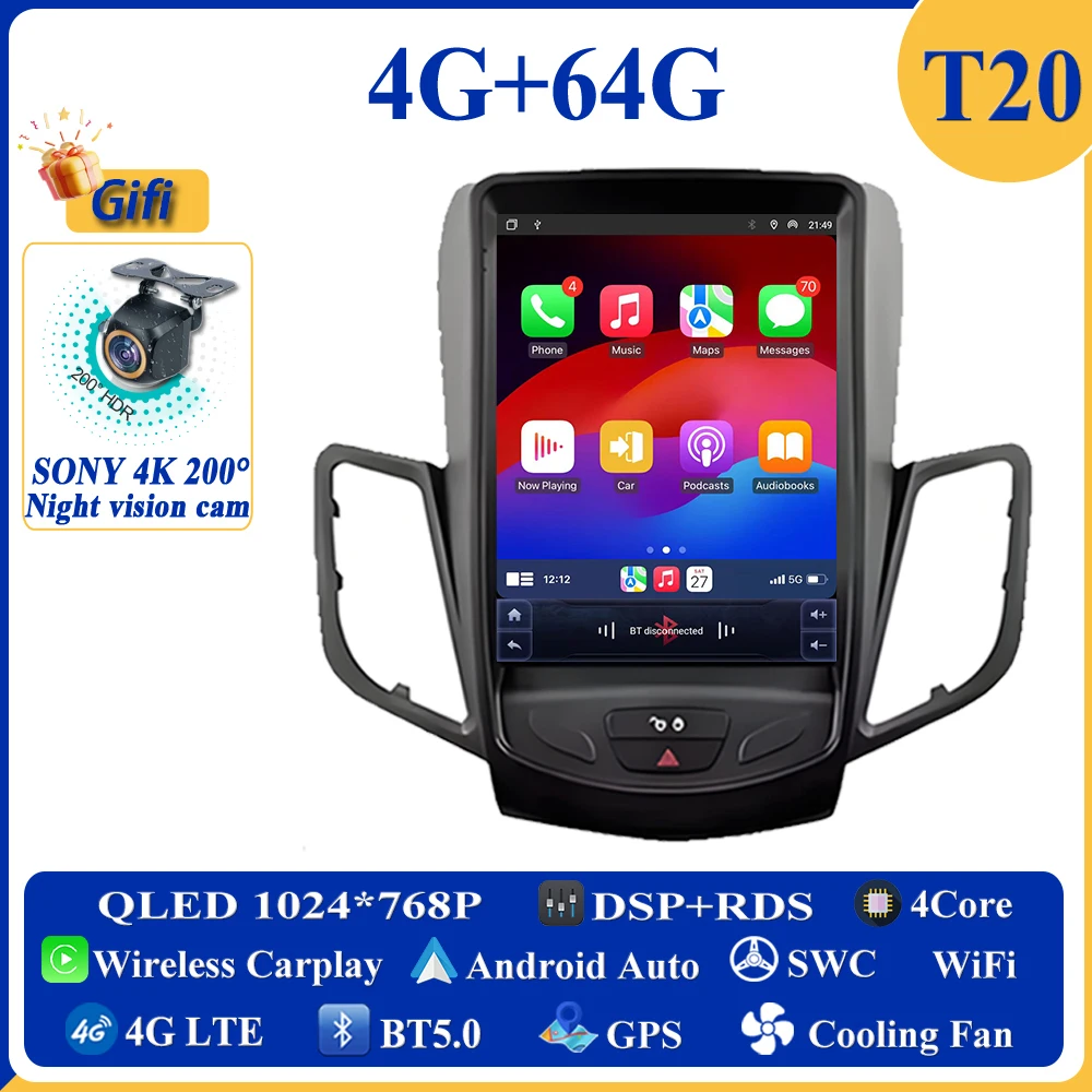 Мультимедиа Android 15 для Ford Fiesta MK7 2009-2016 Авторадио Стерео головное устройство без 2din DVD Стерео головное устройство с сенсорным экраном 
Мультимедиа Android 15 для Ford Fiesta MK7 2009-2016 Авторадио Стерео головное устройство без 2din DVD Стерео головное устройство с сенсорным экраном