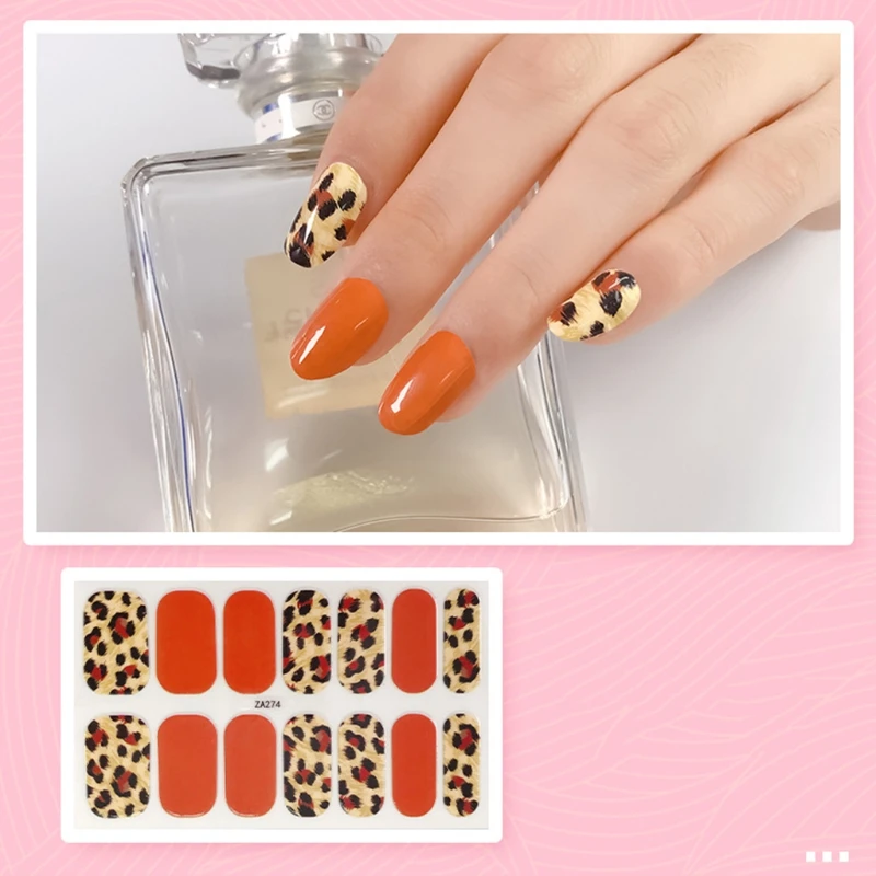 Leopard Self Adhesive Nail Stickers Nail Art Decals Strips for Women Girls Manicure DIY Nail Art Decoration
Leopard Self Adhesive Nail Stickers Nail Art Decals Strips for Women Girls Manicure DIY Nail Art Decoration