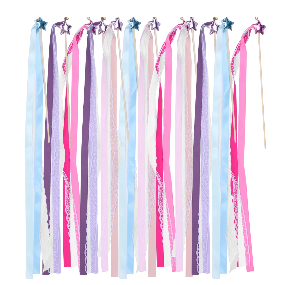 Wand Fairy Ribbon Dancer Girls Wands Dancing Angel Ribbons Dance Pole Streamers Stick Rhythmic Gymnastics Role Play Party Sticks
Wand Fairy Ribbon Dancer Girls Wands Dancing Angel Ribbons Dance Pole Streamers Stick Rhythmic Gymnastics Role Play Party Sticks