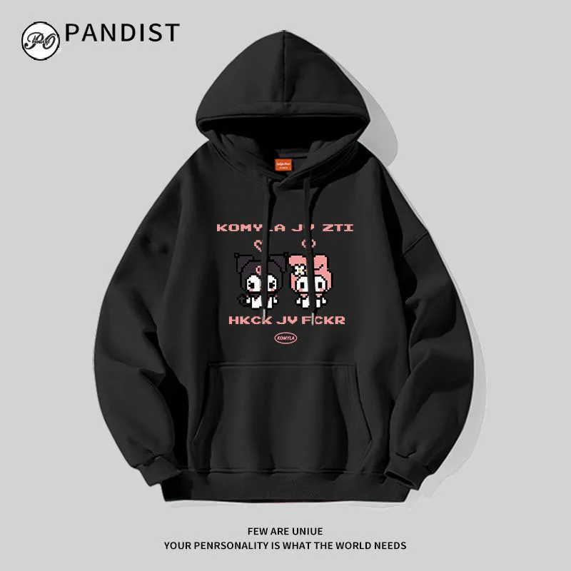 Kawaii Kuromi My Melody Sanrio Clothes Cartoon Cute Anime Plush Soft Hooded Sweater Student Loose Sweatshirt Clothes Girls Gift
Kawaii Kuromi My Melody Sanrio Clothes Cartoon Cute Anime Plush Soft Hooded Sweater Student Loose Sweatshirt Clothes Girls Gift