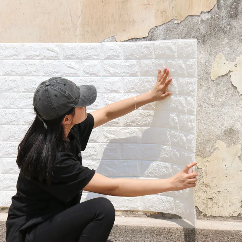 New 10Pc Eco-Friendly Anti-collision 3D Wall Stickers Bedroom Decoration Living Room TV Background Self Adhesive Xpe Wallpaper
New 10Pc Eco-Friendly Anti-collision 3D Wall Stickers Bedroom Decoration Living Room TV Background Self Adhesive Xpe Wallpaper