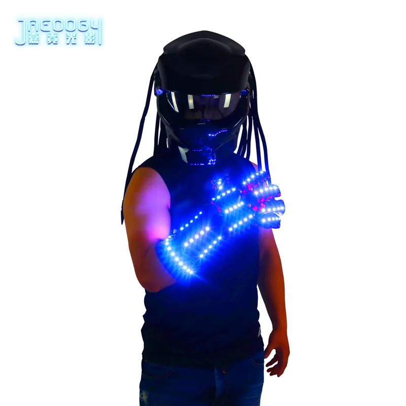 High Quality LED Color Arm Stage Laser Gloves for COSPLAY Robot Glowing Prop Party Show Bar Night Show Costume Accessories
High Quality LED Color Arm Stage Laser Gloves for COSPLAY Robot Glowing Prop Party Show Bar Night Show Costume Accessories