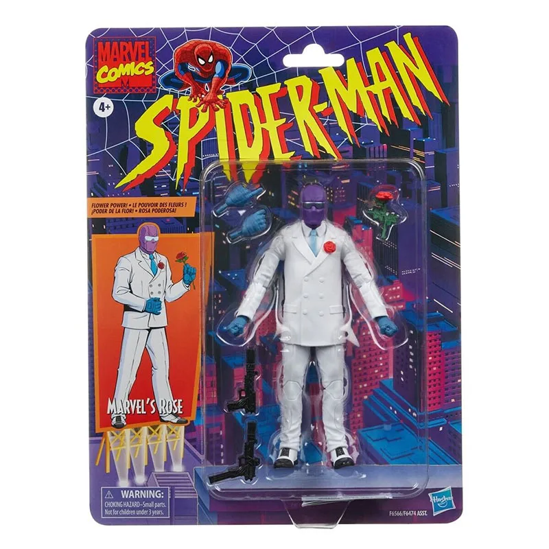 

Hasbro Spiderman подлинные оригинальные розы фильмы анимация периферийные коллекционные предметы детские подарки модели роботов Игрушки