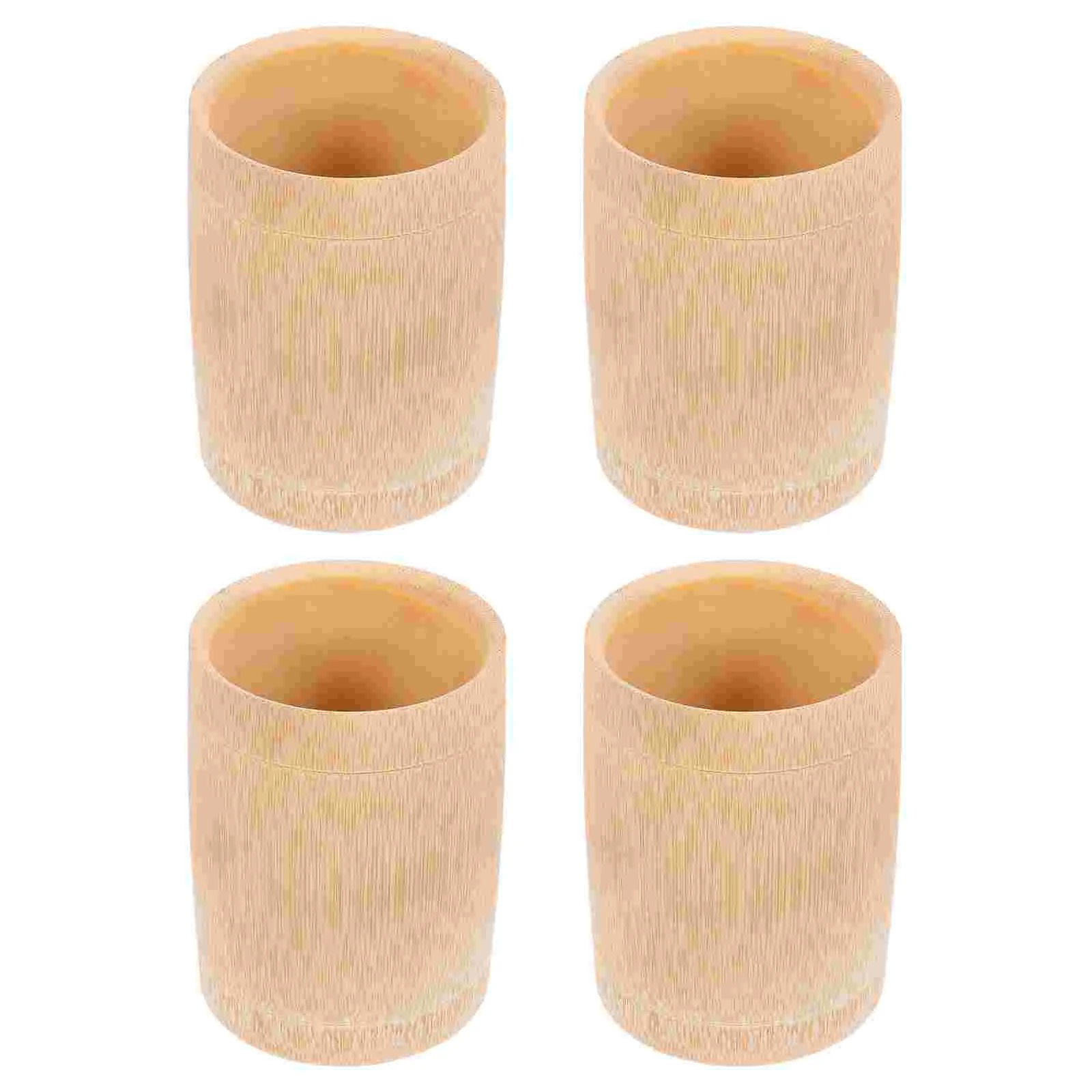 4 Pcs Bamboo Teacup Glass Vintage Drinking Glasses Pen Holder Water Beverage Cups Rustic Retro Storage
4 Pcs Bamboo Teacup Glass Vintage Drinking Glasses Pen Holder Water Beverage Cups Rustic Retro Storage