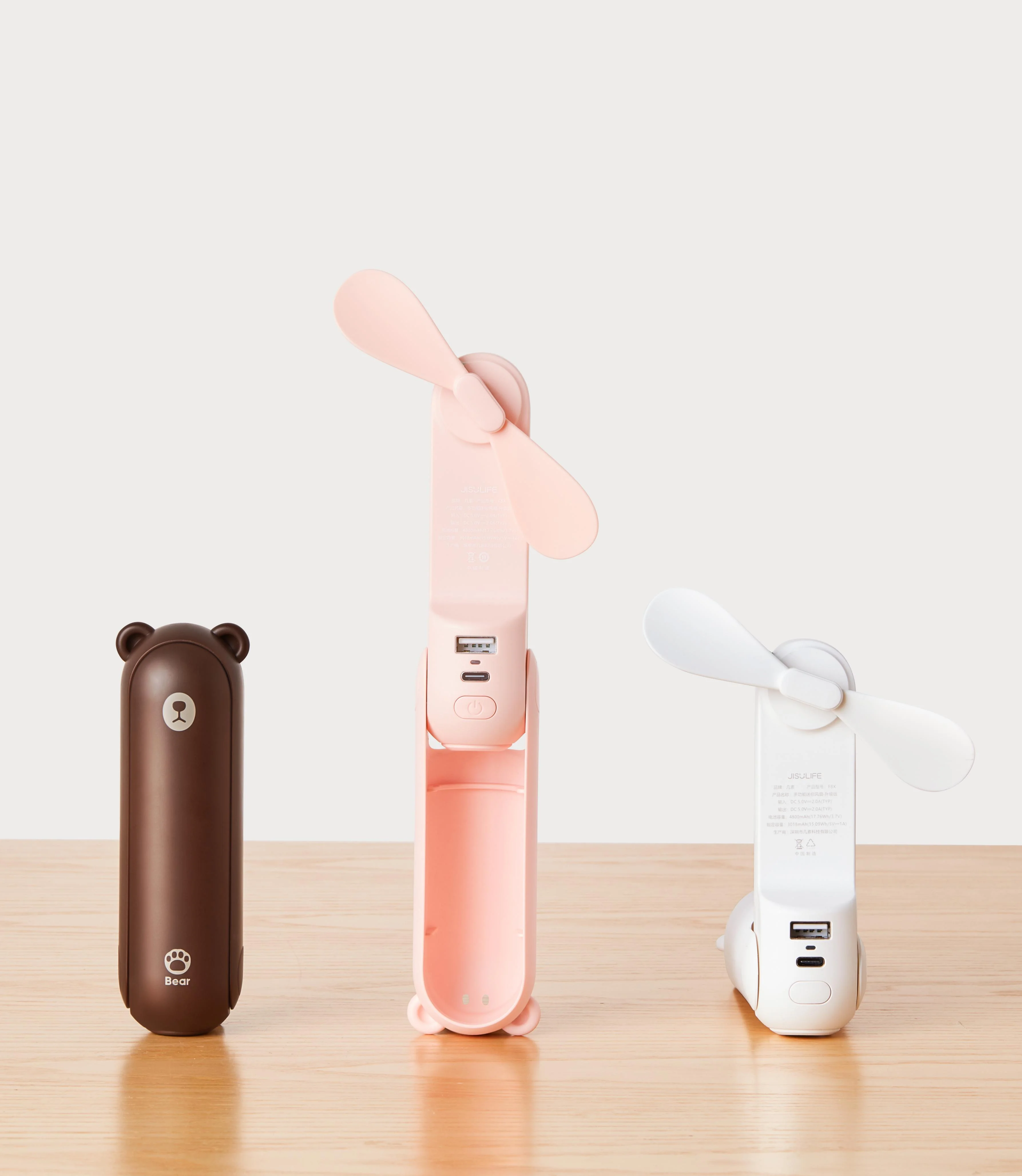 USB Rechargeable Handheld Portable Mini Pocket Fan with Power Bank, Flashlight Feature for Travel Outdoor
USB Rechargeable Handheld Portable Mini Pocket Fan with Power Bank, Flashlight Feature for Travel Outdoor