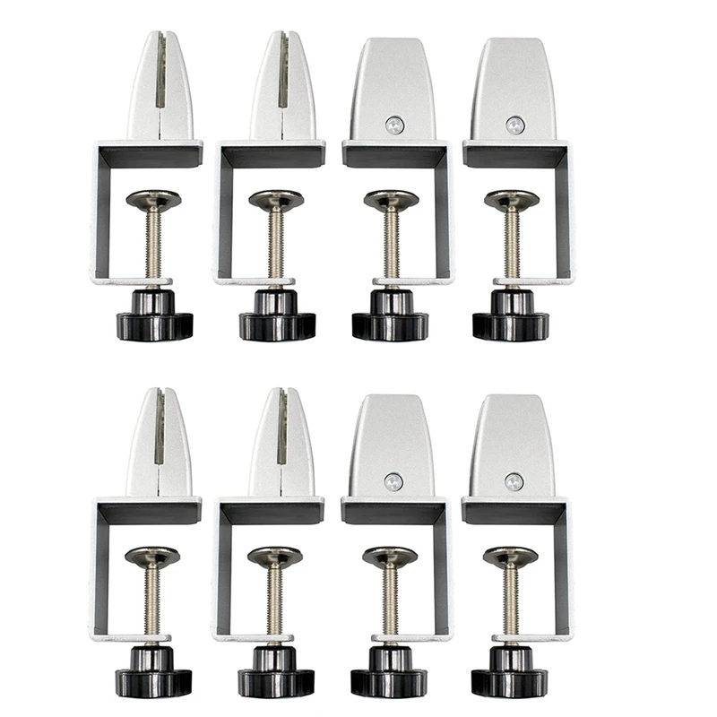 Hot SV-8 Pcs Office Desk Divider Clamp Privacy Screen Clip Holder Bracket Screen Baffle Clamp Partition For Table Clamp -Silver
Hot SV-8 Pcs Office Desk Divider Clamp Privacy Screen Clip Holder Bracket Screen Baffle Clamp Partition For Table Clamp -Silver
