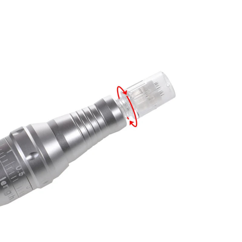 Ручка с винтовым слотом и микро-иглой, электрическая Дерма-ручка, 9pin /12pin /42pin /nano-микроигла для роста кожи лица и волос
Ручка с винтовым слотом и микро-иглой, электрическая Дерма-ручка, 9pin /12pin /42pin /nano-микроигла для роста кожи лица и волос