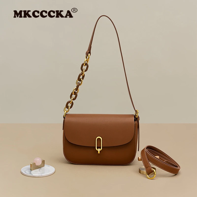 MKCCCKA Leather women's bag luxury women's single shoulder calf leather bagcrossbody bagbags for women clatch bags
MKCCCKA Leather women's bag luxury women's single shoulder calf leather bagcrossbody bagbags for women clatch bags