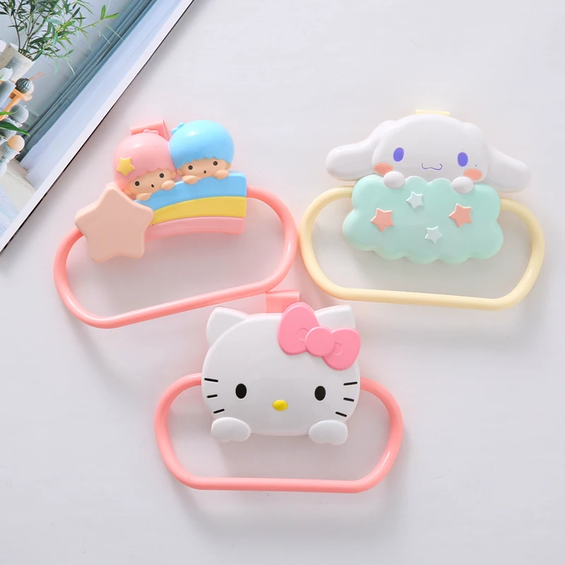 15 см Kawaii Мультфильм Аниме Cinnamoroll KittyLittleTwin звезды ванная полотенце стойка кухонный шкаф дверь вешалка детские подарки
15 см Kawaii Мультфильм Аниме Cinnamoroll KittyLittleTwin звезды ванная полотенце стойка кухонный шкаф дверь вешалка детские подарки