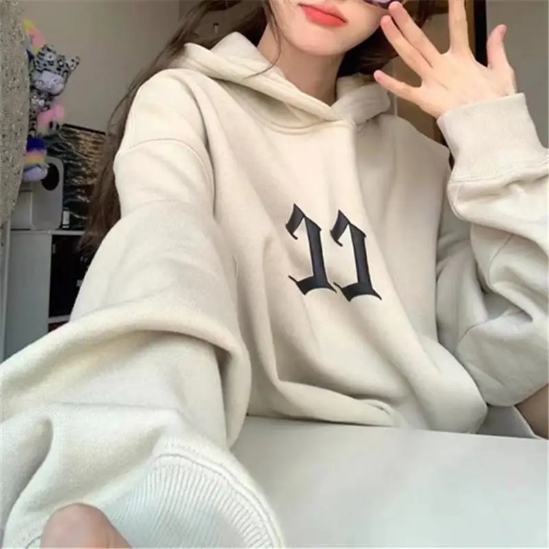Hoodies Long Sleeve Top Sudadera Streetwear Ropa De Invierno Mujer Polerones Aesthetic Japanese Streetwear Free Shipping Clothes
Hoodies Long Sleeve Top Sudadera Streetwear Ropa De Invierno Mujer Polerones Aesthetic Japanese Streetwear Free Shipping Clothes