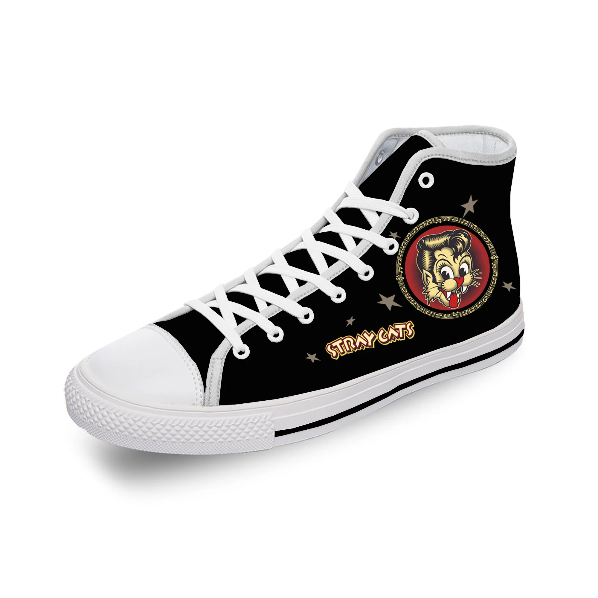 STRAY CATS white High Top Sneakers Mens Womens Teenager Casual Shoes Canvas Running Shoes Cosplay Breathable Lightweight shoe
STRAY CATS white High Top Sneakers Mens Womens Teenager Casual Shoes Canvas Running Shoes Cosplay Breathable Lightweight shoe