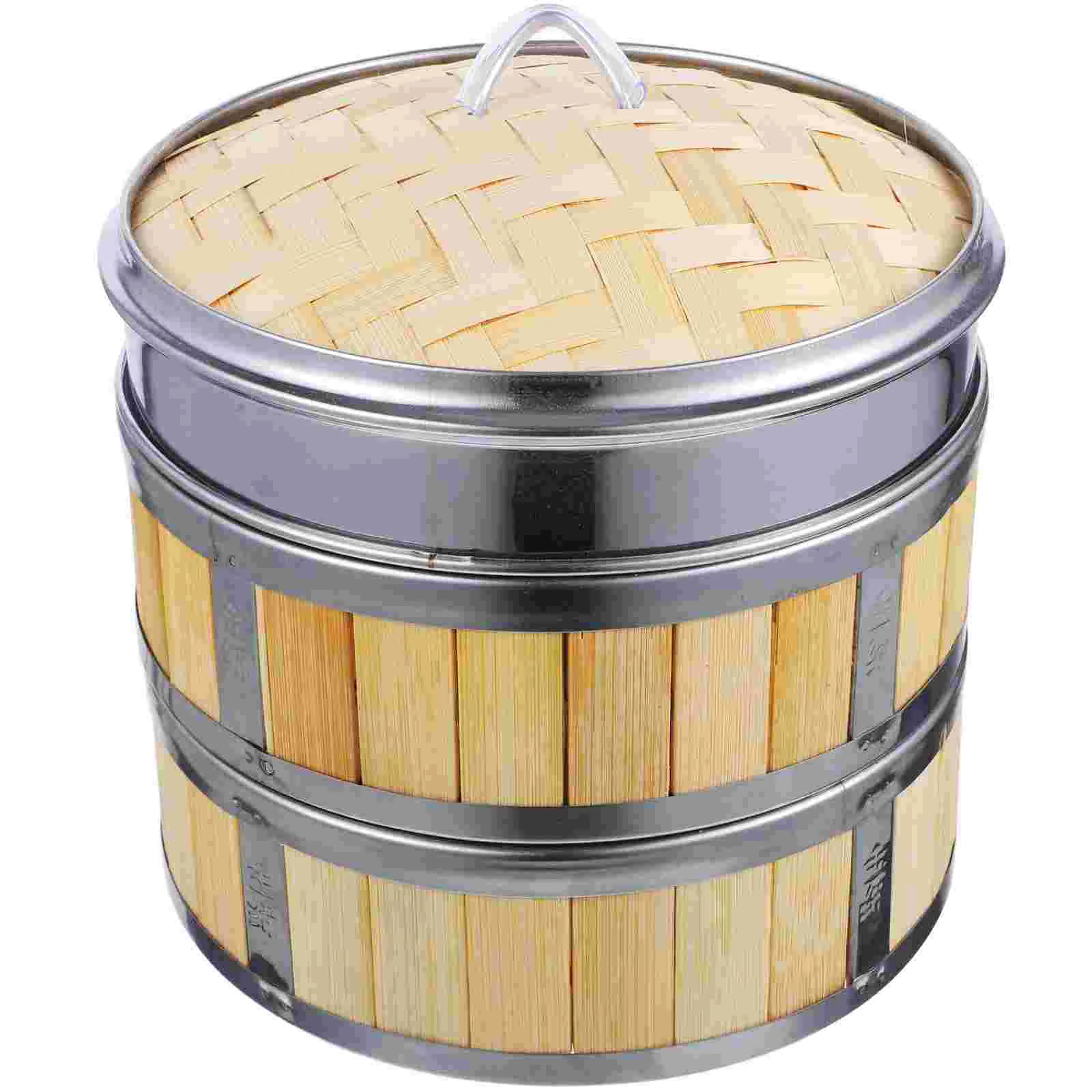 1 Set of Kitchen Steamer Basket Lidded Bun Steamer Bamboo Food Steamer Bamboo Cookware Basket
1 Set of Kitchen Steamer Basket Lidded Bun Steamer Bamboo Food Steamer Bamboo Cookware Basket